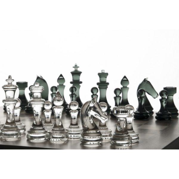 Complete Chess Set (marquetry)