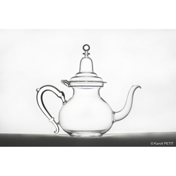 Oriental Teapot (glass hinge)