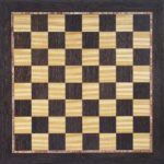 Chocolate Marquetry Chess Board