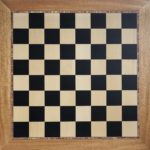 Light Marquetry Chess Board